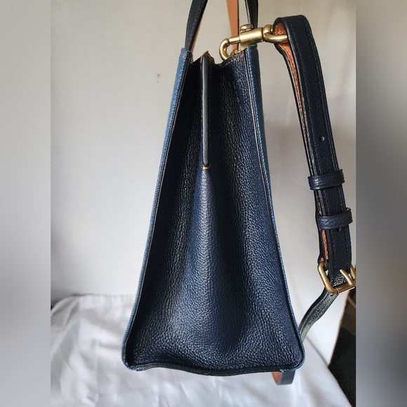 ✨️NWOT✨️ Coach Charlie Denim 2Way Carryall & Coach Dust Bag, 2018 - Picture 4 of 14